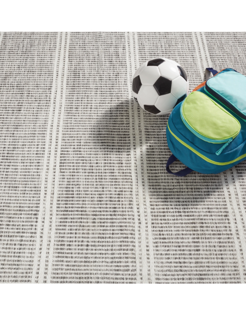 Dash & Albert Dash & Albert Machine Washable Malta Grey Rug 2x3
