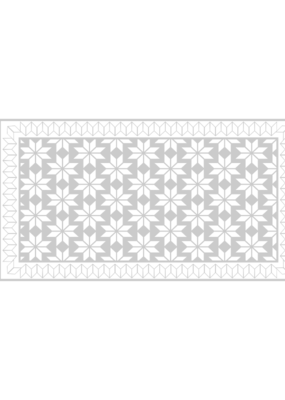 Hadley Vinyl Rug 25x50 by Zameen