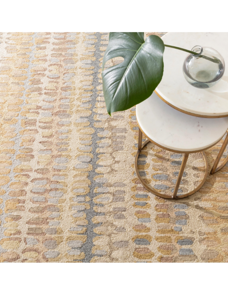 Dash & Albert Dash & Albert Wool Rug in Paint Chip Natural 2x3