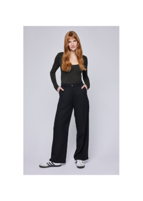 Gentle Fawn Phoenix Pant in Washed Black by Gentle Fawn