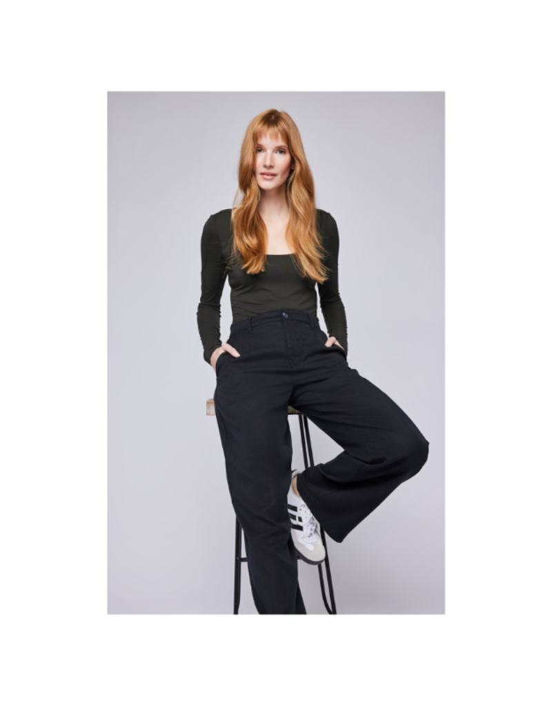 Gentle Fawn Phoenix Pant in Washed Black by Gentle Fawn