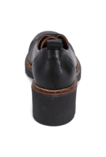 Bueno LAST ONE - SIZE 37 - Nicole Leather Loafer with Laces in Black by Bueno
