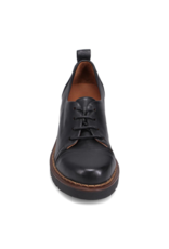 Bueno LAST ONE - SIZE 37 - Nicole Leather Loafer with Laces in Black by Bueno