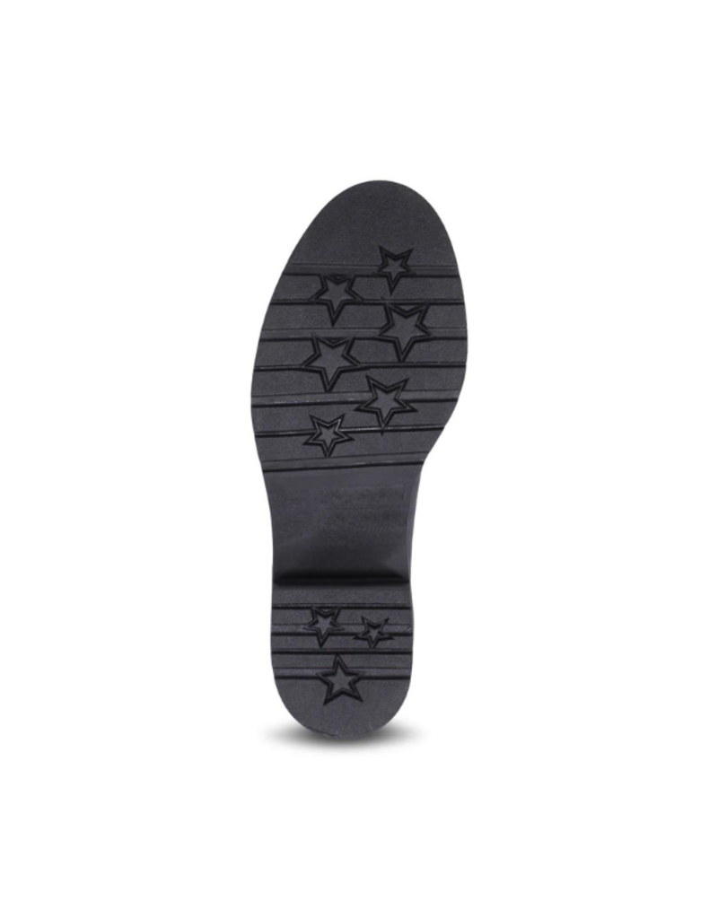 Bueno LAST ONE - SIZE 37 - Nicole Leather Loafer with Laces in Black by Bueno