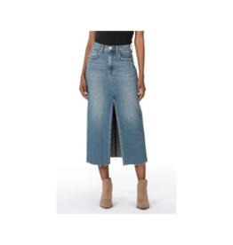 Kut from the Kloth Jen A-Line Skirt in Empowering by Kut from the Kloth