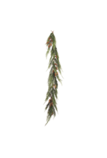 Cedar Garland with Pinecones