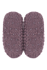 Popcorn Pom Ballerina Slipper in Purple by Lemon