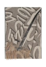 Fraas Cashmink Scarf in Lots of Love Grey by Fraas