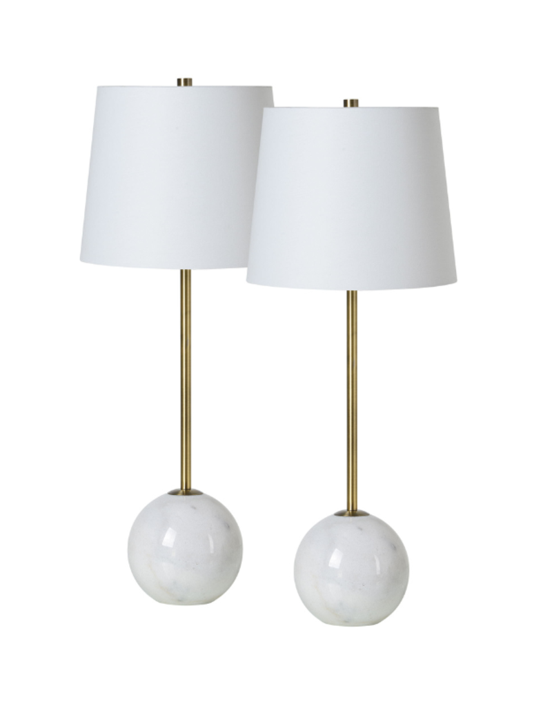 Naomi Marble Ball Base Lamp