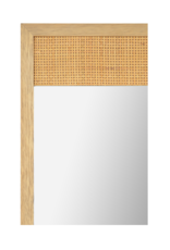 Ampato Rattan & Wood Mirror