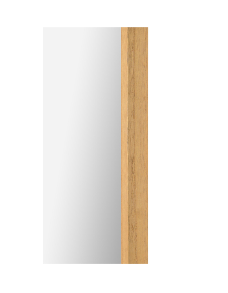Ampato Rattan & Wood Mirror