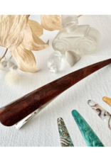 Pika & Bear Ibis Extended Bird Beak Burgundy Hair Claw by Pika & Bear