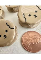 Pika & Bear Speck Mini Dog Tan Hair Claw by Pika & Bear