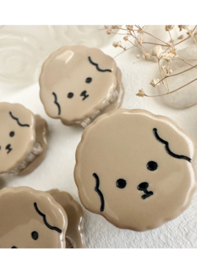 Pika & Bear Speck Mini Dog Tan Hair Claw by Pika & Bear