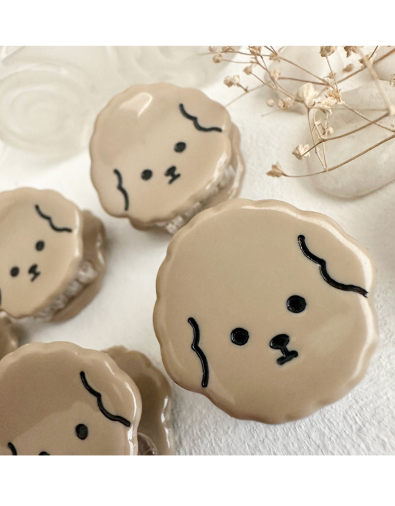 Pika & Bear Speck Mini Dog Tan Hair Claw by Pika & Bear