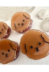 Pika & Bear Speck Mini Dog Brown Hair Claw by Pika & Bear