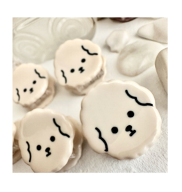 Pika & Bear Speck Mini Dog Cream Hair Claw by Pika & Bear