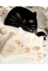 Pika & Bear Miser Grumpy Cat Black Hair Claw by Pika & Bear