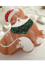 Pika & Bear Gingerbread Festive Cat Hair Claw by Pika & Bear