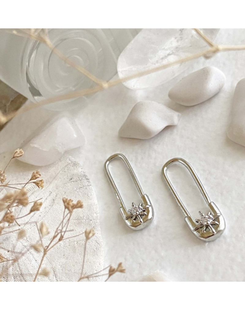 Earring safety pin deals