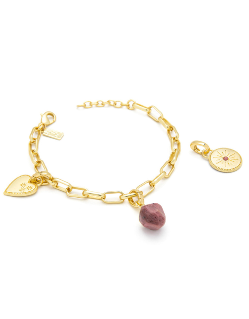 Scout Interchangeable Charm Bracelet in Healing/Gold by Scout