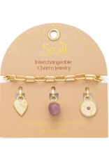 Scout Interchangeable Charm Bracelet in Healing/Gold by Scout
