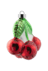 Cherries Mercury Glass Ornament