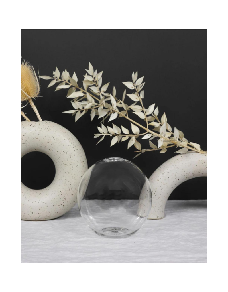 Everlasting Candle Co Neva Vase in Clear by Everlasting Candle Co.