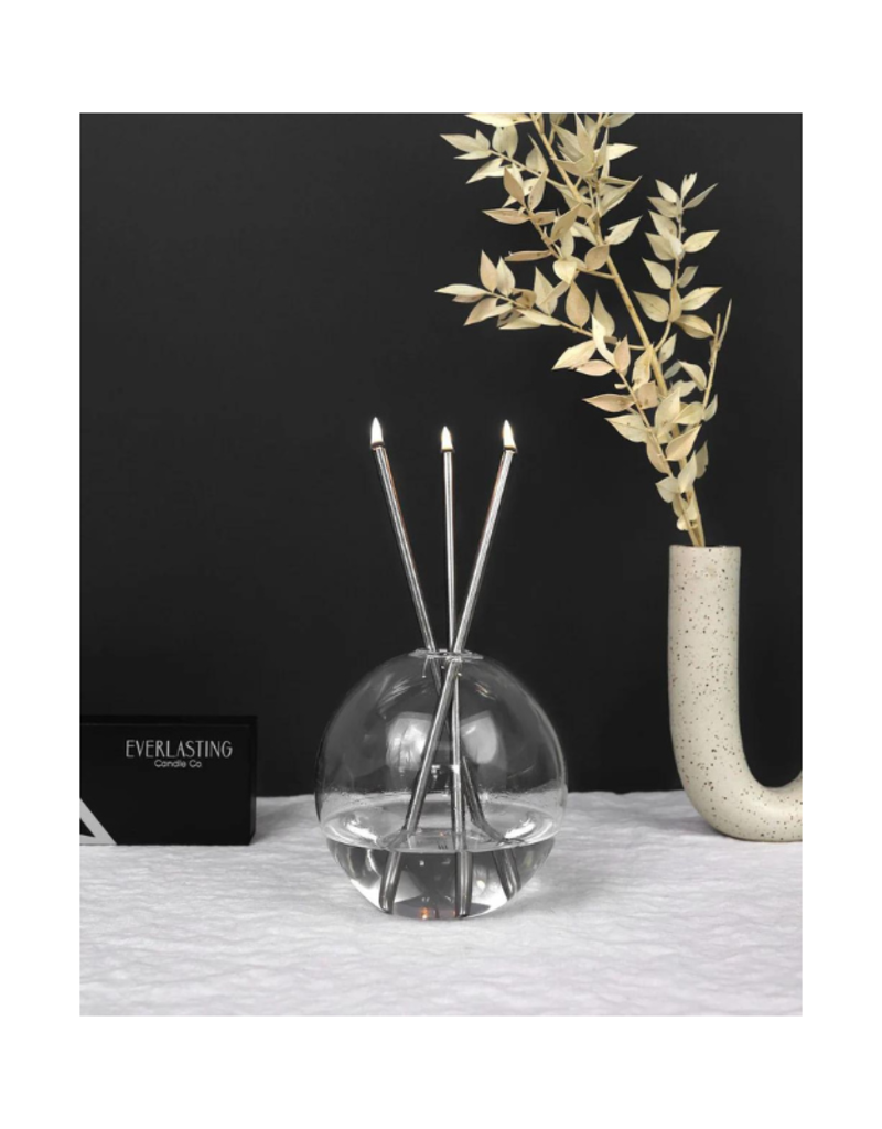 Everlasting Candle Co Neva Vase in Clear by Everlasting Candle Co.