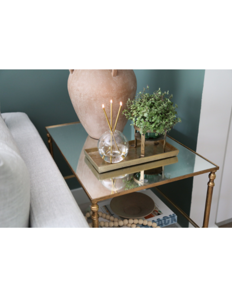 Everlasting Candle Co Neva Vase in Clear by Everlasting Candle Co.