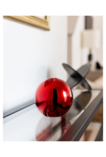 Everlasting Candle Co Neva Vase in Red Metallic by Everlasting Candle Co.