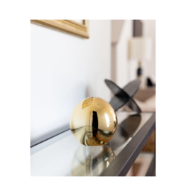 Everlasting Candle Co Neva Vase in Gold Metallic by Everlasting Candle Co.