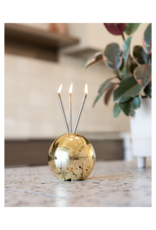 Everlasting Candle Co Neva Vase in Gold Metallic by Everlasting Candle Co.