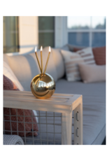 Everlasting Candle Co Neva Vase in Gold Metallic by Everlasting Candle Co.