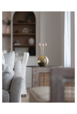 Everlasting Candle Co Neva Vase in Gold Metallic by Everlasting Candle Co.