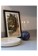 Everlasting Candle Co Neva Vase in Charcoal Marble by Everlasting Candle Co.