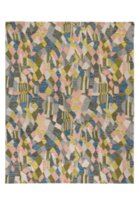 Dash & Albert Dash & Albert Hooked Wool Rug in Deer Leap Coral 2x3
