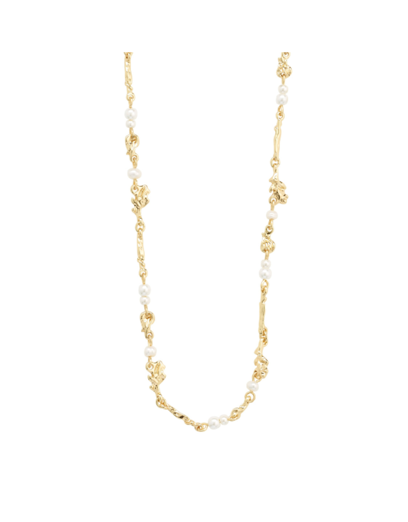 PILGRIM Focus Necklace in Gold by Pilgrim