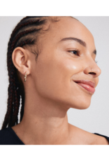 PILGRIM True Hoop Earrings in Gold by Pilgrim