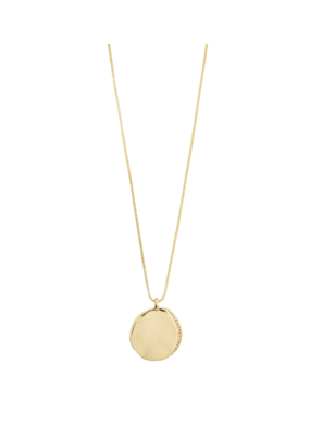 PILGRIM True Chain with Coin Necklace in Gold by Pilgrim