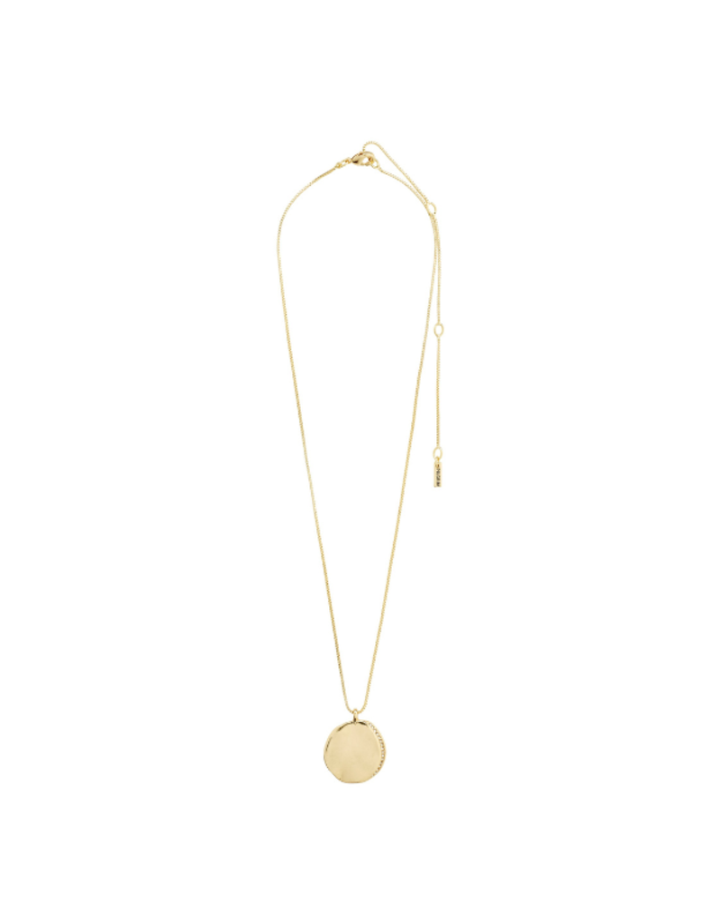 PILGRIM True Chain with Coin Necklace in Gold by Pilgrim