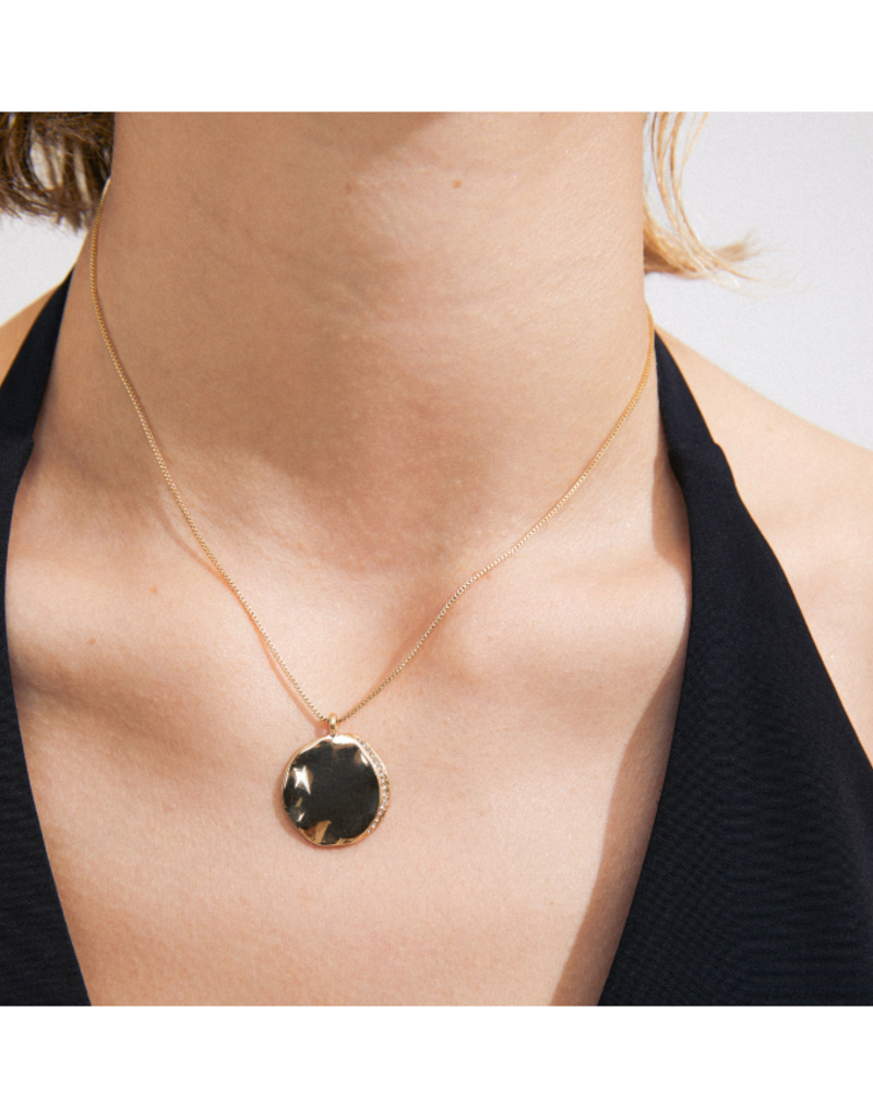 PILGRIM True Chain with Coin Necklace in Gold by Pilgrim