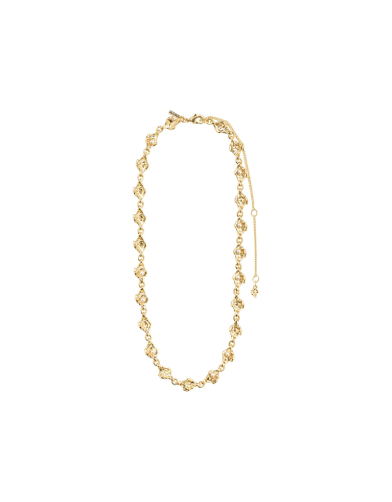 PILGRIM Inaya Necklace in Gold by Pilgrim