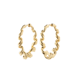 PILGRIM Larisa Earrings in Gold by Pilgrim