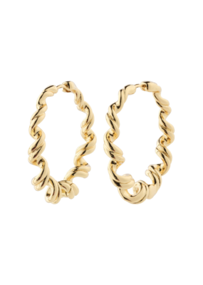 PILGRIM Larisa Earrings in Gold by Pilgrim