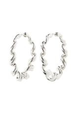 PILGRIM Larisa Earrings in Silver by Pilgrim