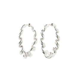 PILGRIM Larisa Earrings in Silver by Pilgrim