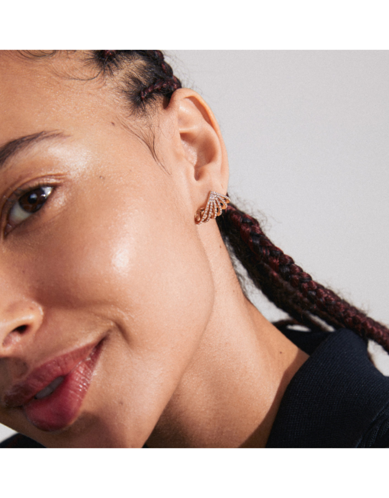 PILGRIM Priscilla Earrings in Gold by Pilgrim