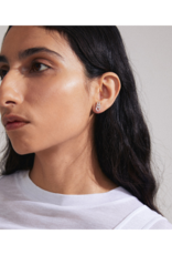 PILGRIM Wrenley Earrings in Silver by Pilgrim