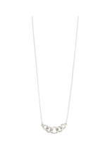 PILGRIM Wrenley Necklace in Silver by Pilgrim